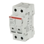 ABB E92/30SCC E90CC Fuse Holder, 600 V AC/DC, 30 A, 3 W Power Rating, 10 to 16 AWG Wire, 2 Poles
