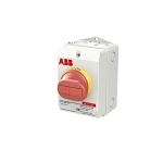 ABB EOT540N3PAX-PBA EOT540 Watertight Enclosed Rotary Switch, 240, 480, 600 V AC, 40 A, 10, 20, 25 hp, 3 Poles