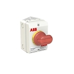 ABB EOT540N3PAX-PBA EOT540 Watertight Enclosed Rotary Switch, 240, 480, 600 V AC, 40 A, 10, 20, 25 hp, 3 Poles