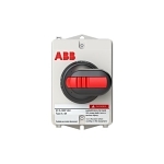 ABB EOT540N3PAX-PBA EOT540 Watertight Enclosed Rotary Switch, 240, 480, 600 V AC, 40 A, 10, 20, 25 hp, 3 Poles
