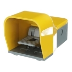ABB IPSY1A11 Foot Switch With Yellow Cover, 500 VAC, 1.8/3/3.1/5.5/10 A, 50/60 Hz