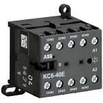 ABB KC6-40E-01 Mini Contactor Relay, 5 A, 4NO 4 Form A Contact, 24 VDC V Coil