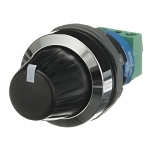 ABB MT-310B Modular Speed Potentiometer With Chrome Bezel, 2 W Power Rating, 10 kOhm, 280 deg Rotation
