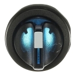 ABB M2SS2-11L Modular Illuminated Selector Switch, 0.03 m H x 0.048 m W x 0.05 m D, 2 Positions, Blue