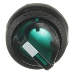 ABB M2SS2-11G M2SS Modular Illuminated Selector Switch, 0.05 mm L x 0.048 mm W x 0.03 mm H, Short Lever Operator, 2 Positions, Green