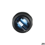 ABB M2SS2-11L Modular Illuminated Selector Switch, 0.03 m H x 0.048 m W x 0.05 m D, 2 Positions, Blue
