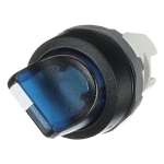 ABB M2SS2-11L Modular Illuminated Selector Switch, 0.03 m H x 0.048 m W x 0.05 m D, 2 Positions, Blue