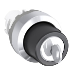 ABB M2SSK1-301 Non-Illuminated Selector Switch, 22 mm, Black