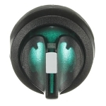 ABB M3SS1-11G Modular Rotary Illuminated Selector Switch, 0.048 x 0.03 x 0.05 mm, Maintained Operator, Green