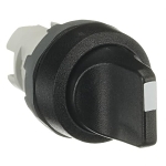 ABB M3SS2-10B Modular Non-Illuminated Selector Switch, 0.03 mm H x 0.048 mm W x 0.05 mm D, Short Handle Operator