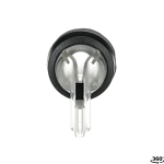ABB M3SS4-11C Modular Illuminated Selector Switch, 0.03 m H x 0.048 m W x 0.05 m D, 3 Positions, Clear