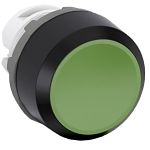ABB MP1-10G Non-Illuminated Pushbutton Operator, 22 mm, Green