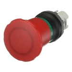 ABB MPEP4-10R Modular Non-Illuminated Pushbutton, 40 mm, 2 Positions, Red