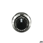 ABB MT-310B Modular Speed Potentiometer With Chrome Bezel, 2 W Power Rating, 10 kOhm, 280 deg Rotation