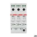 ABB System pro M compact® OVRT23L40320PTSU OVR Type 2 Surge Protective Device, 320/640 V, 50/60 Hz, 3 Poles, 200 kA SCCR, 3 Phase