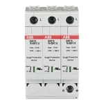 ABB System pro M compact® OVRT23L40320PTSU OVR Type 2 Surge Protective Device, 320/640 V, 50/60 Hz, 3 Poles, 200 kA SCCR, 3 Phase