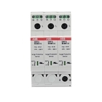 ABB System pro M compact® OVRT23L40550PTSU OVR Type 2 Surge Protective Device, 550/1100 V, 50/60 Hz, 3 Poles, 200 kA SCCR, 3 Phase