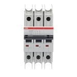ABB SU203M-K32 SU200M High Performance Miniature Circuit Breaker, 277/480Y VAC, 48/96 VDC, 32 A, 10 kA Interrupt, 3 Poles, Thermal Magnetic Trip
