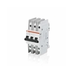 ABB SU203M-K32 SU200M High Performance Miniature Circuit Breaker, 277/480Y VAC, 48/96 VDC, 32 A, 10 kA Interrupt, 3 Poles, Thermal Magnetic Trip