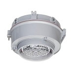 Appleton® MLLEDA42CP5BU MLLED Enclosed Gasketed Explosion-Proof Outdoor Lighting, LED Lamp, 49.3, 50.5, 48, 50.4 W Fixture, 120 to 277 VAC, 125 to 300 VDC, Gray Epoxy Powder Coated Housing