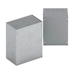 B-Line 12128 SC Junction Box With Knockout, 12 in H x 12 in W x 8 in D, Screw Cover, NEMA 1/IP30 NEMA Rating, Carbon steel