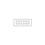B-Line PBCS12 Pushbutton Enclosure, NEMA 12, Steel