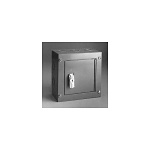 B-Line 18124 TCS Continuous/Heavy Duty Butt Hinge Telephone Cabinet, 12 in W x 4 in D, NEMA 1/IP30 NEMA Rating, Steel