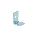 B-Line B101ZN 90 deg Corner Angle, 2 Holes, 2-5/16 in L x 1-5/8 in W x 7/32 in THK, Steel