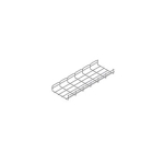 B-Line FLEXTRAY™ FT2X2X10 Wire Basket, 118.312 in L x 2 in W, Stainless Steel