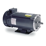 Baldor-Reliance CDP3326 C-Face Continuous Duty Fractional DC Motor With Base, 2.234 ft-lb Torque, 0.5 hp Power Rating, 180 VDC, 2.5 A, 56C Frame, 1750 rpm Speed