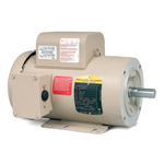 Baldor-Reliance CFDL3507M Continuous Duty Premium Efficient Type 3432LC AC Motor, TEFC Enclosure, 0.75 hp, 115/230 VAC, 60 Hz, 1 ph Phase, 56C Frame, 1725 rpm Speed, C-Face Footed Rigid Base Mount