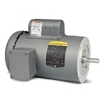 Baldor-Reliance VL3504 Type 3421L Continuous Duty AC Motor, Application Type: General Purpose AC Motors, Fan and Blower Motors, TEFC Enclosure, 1/2 hp, 115/208/230 V AC, 60 Hz, 1 Phase, 56C Frame, 1725 rpm Speed, C-Face/Foot/F1 Mount