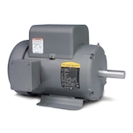 Baldor-Reliance L3514 Type 3532LC Continuous Duty AC Motor, TEFC Enclosure, 1-1/2 hp, 115/208/230 V AC, 60 Hz, 1 Phase, 56H Frame, 1725 rpm Speed, F1/Foot Rigid Mounting