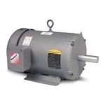 Baldor-Reliance M3542 Type 3420M Continuous Duty AC Motor, TEFC Enclosure, 3/4 hp, 208/230/460 V AC, 60 Hz, 3 Phase, 56 Frame, 1725 rpm Speed, F1/Foot Rigid Mount