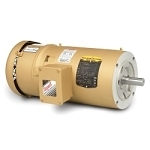 Baldor-Reliance VEBM3558T Short Type 3528M Continuous Duty AC Motor, TEFC Enclosure, 2 hp, 208/230/460 V AC, 60 Hz, 3 Phase, 145TC Frame, 1755 rpm Speed, C-Face Footed Mount
