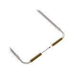 Banner Engineering IAT23S Individual Glass Fiber Optic Sensor, Round Shape, 1050 mm