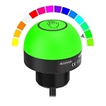 Banner Engineering K50PTAMGRY3QP K50 Touch Sensor, Green/Red/Yellow, Power Source: 12 to 30 VDC, 150 mA