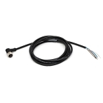 Banner Engineering MQDC-430RA Euro Style Unshielded Quick Disconnect Cable, 250 VAC/VDC, (4) 22 AWG High Flexible Stranded Conductor, 9 m L