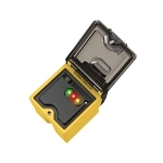 Banner Engineering Q45BB6FQ5 Fiber Optic Sensor, Rectangle Shape, 2 ms Response, NPN/PNP Output