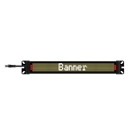 Banner Engineering SD50P300WD15QP Display, 12 to 30 V DC, 28 mm H, Black