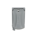 BELL® MX1050S Universal Weatherproof Flip Cover, 1.18 in L x 4.69 in W x 1.04 in D, Metal