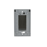 BELL® MX1050S Universal Weatherproof Flip Cover, 1.18 in L x 4.69 in W x 1.04 in D, Metal