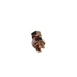 Blackburn® 10H Type H High Strength Split Bolt Connector, 4 to 1/0 AWG Solid/Stranded Copper Conductor, 3/4 x 1-19/32 in Bolt, Bronze Alloy
