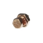 Blackburn® 4H Type H High Strength Split Bolt Connector, 8 to 4 AWG Solid Copper Conductor, 17/32 x 1-1/16 in Bolt, Bronze Alloy