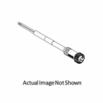 Brad® Mini-Change® Molex® 103000A01F060 130006 A-Size Single Ended Cordset, Straight Female x Pigtail Connector, 1.83 m L Cable, 3 Poles, Single Keyway