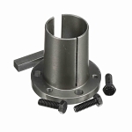 Browning® 1069707 Split Taper Bushing, 1-5/8 in Dia Bore, 1.793 in Small End/1.9375 in Large End Dia Barrel, 3 in Dia Flange, 2-15/16 in OAL, Sintered Steel