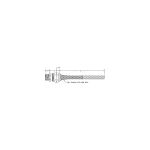 Calbrite™ S40504GR00 Cord Grip, 1/2 in Trade, Stainless Steel, Polished