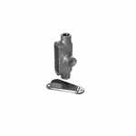 3/4 in SS316 Type T Conduit Body, Stainless Steel