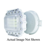 Vigilant® ALU5BC26DNWNGN 360 deg Beam Area Light With 0 to 10 VDC Dimmable Control, 10 ft Power Cable, LED Lamp, 58 W Fixture, 100 to 277 VAC/120 to 250 VDC, Gray Housing