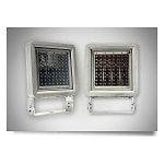 DuroSite® FLW276NC2NG High Output Floodlight Fixture, LED Lamp, 100 to 277 VAC, Gray/Dual Coated Housing